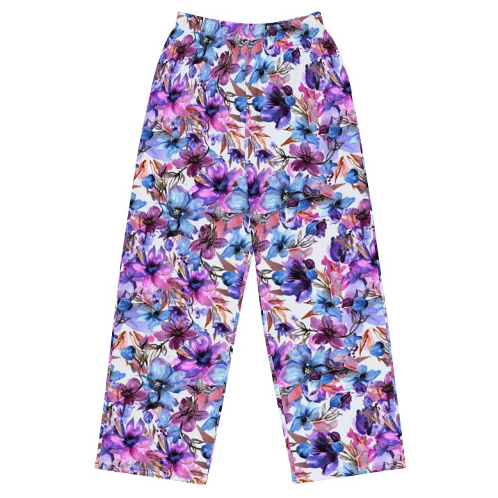 Purple Flowers Pants product image (1)