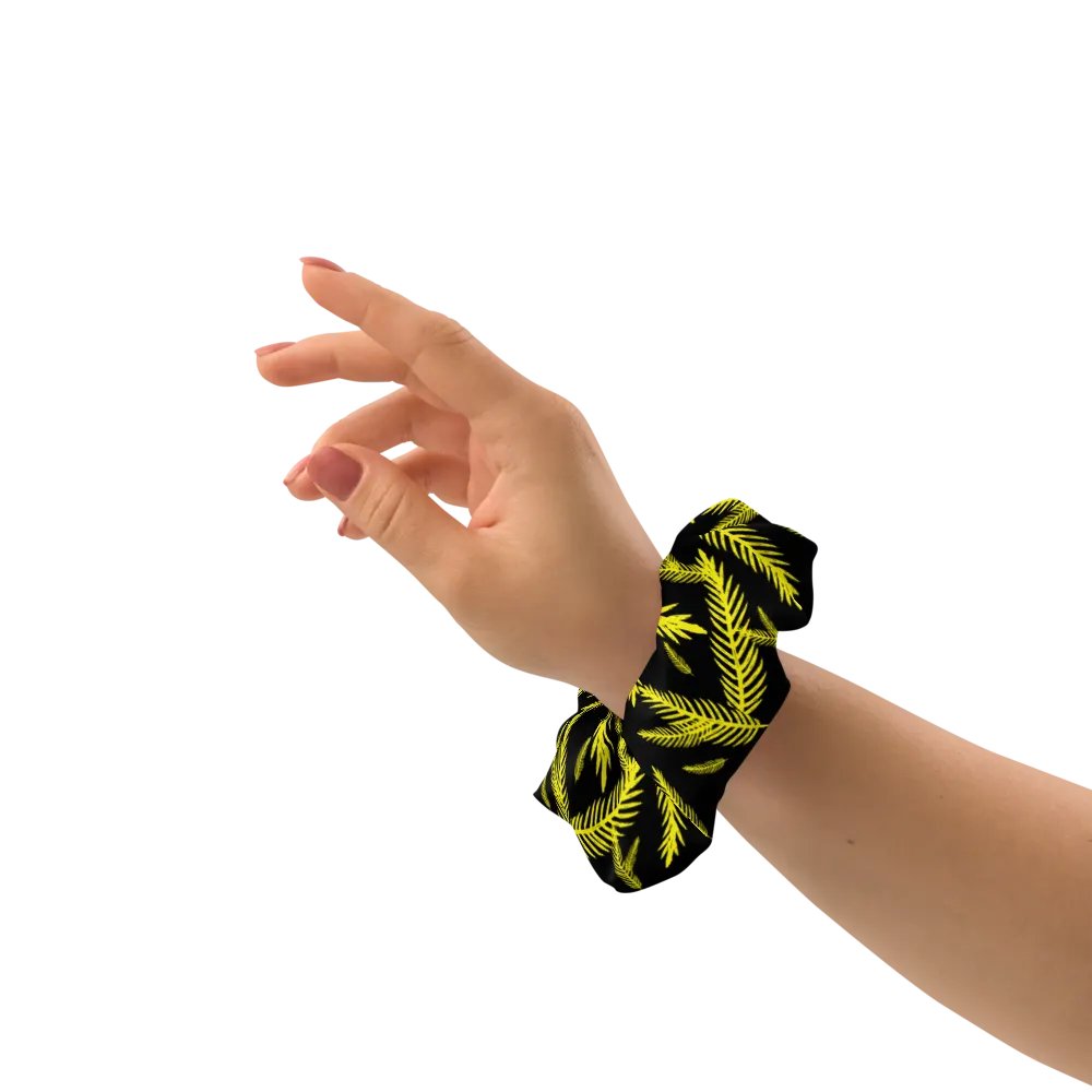 JoBeths' All-Over Print Scrunchie Yellow & Black product image (1)