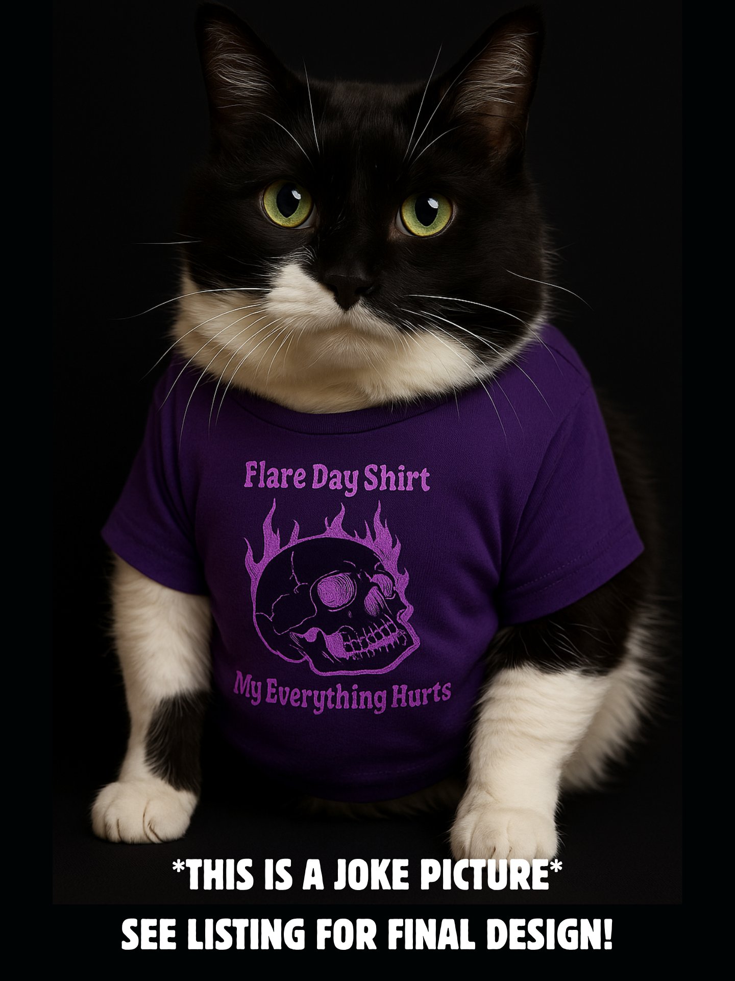 My Everything Hurts! Supersoft Unisex Tee (Purple Design) product image (2)
