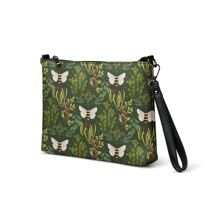 Bees and Foliage Convertible Crossbody Bag product image (2)