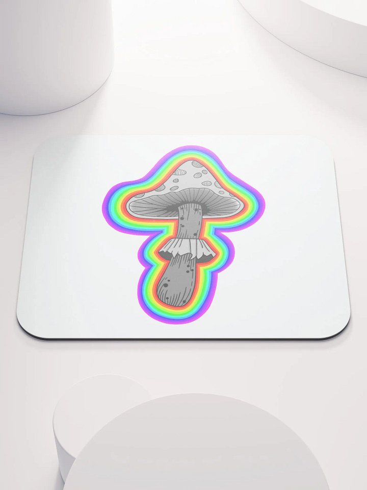 Rainbow Mushi Desk Mat product image (1)