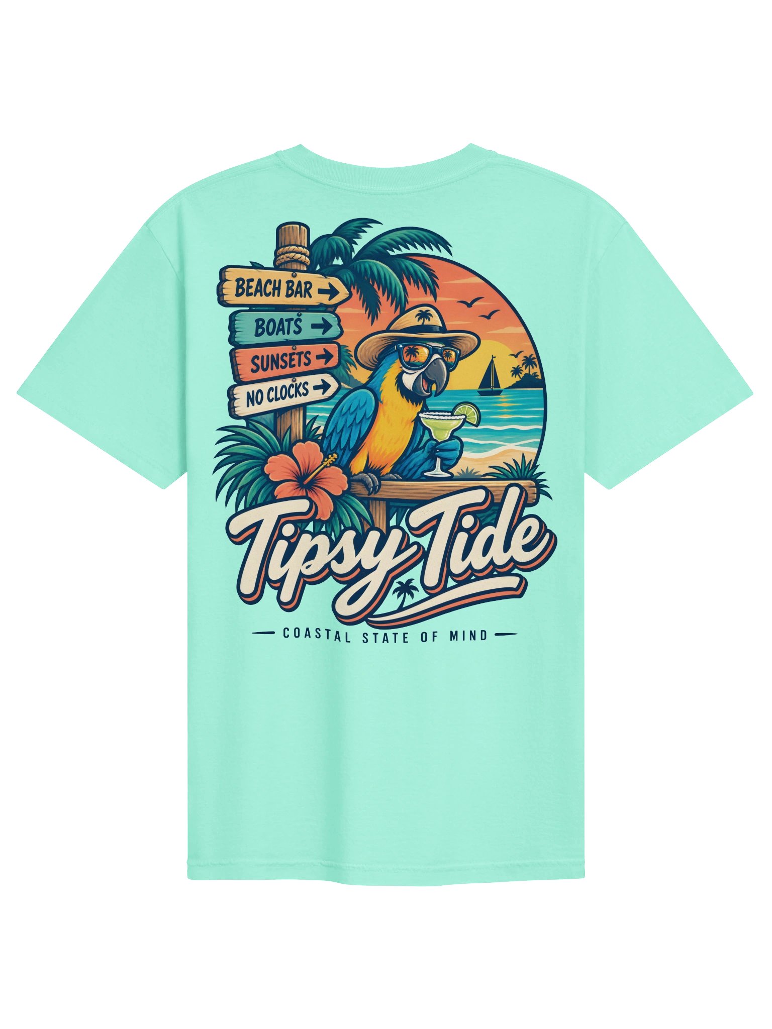 Tropical Parrot Tee product image (1)