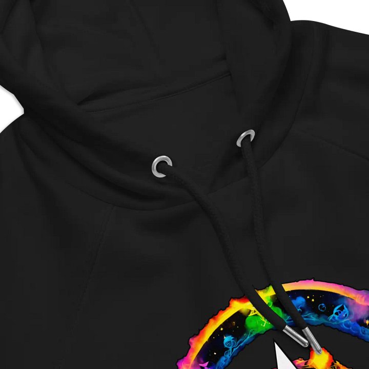 [Pentagram] Unisex Eco Raglan Hoodie product image (2)