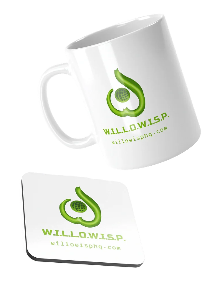 Field Mug and Coaster (white) product image (1)