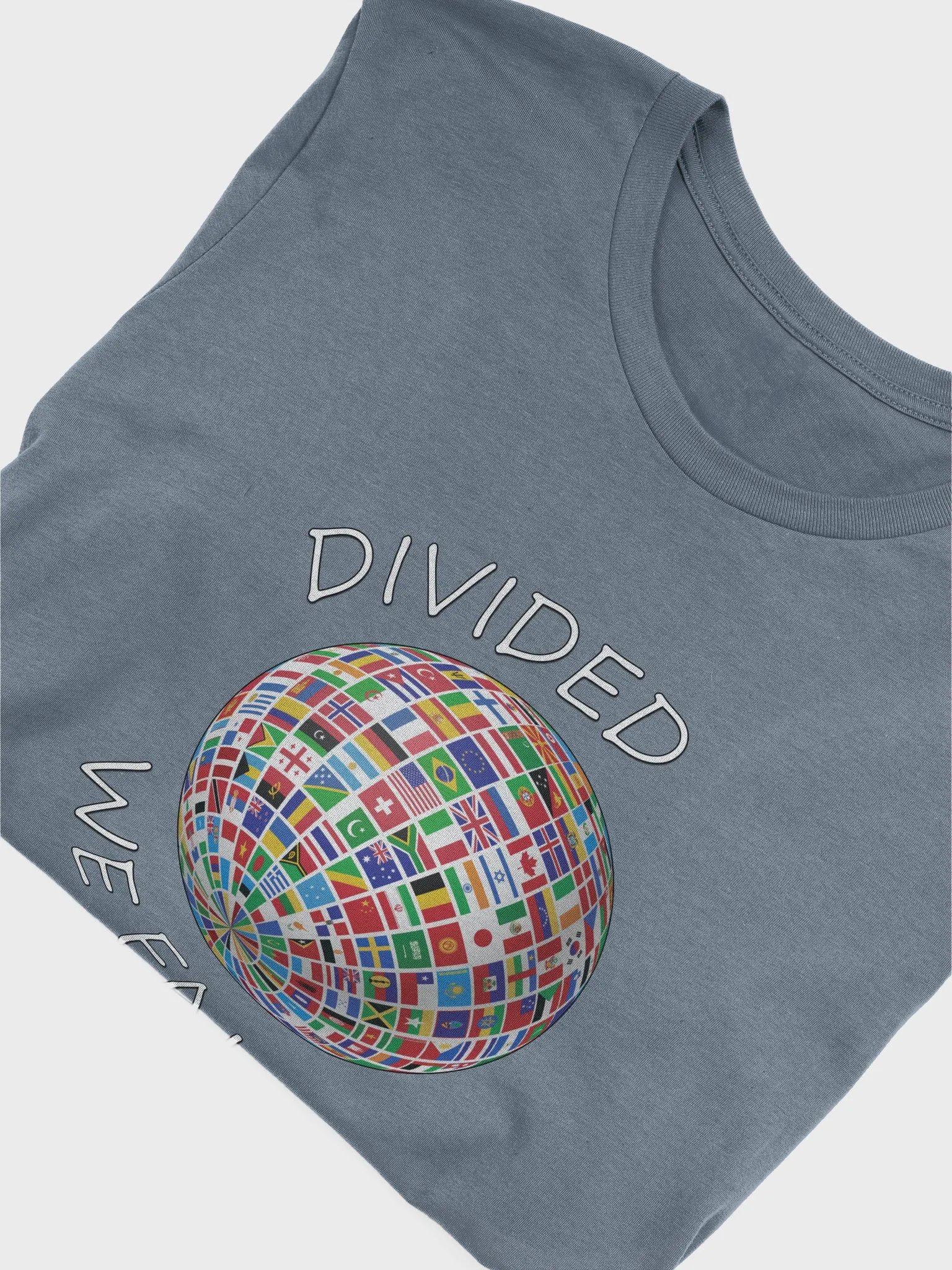 Divided We Fall - Nations - Globe - Bella+Canvas Supersoft T-Shirt product image (1)