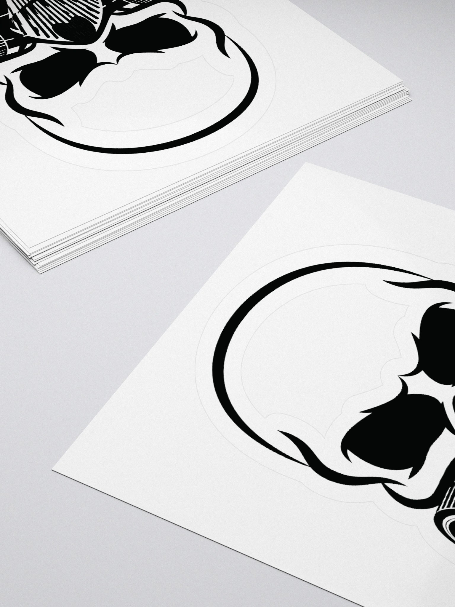 JTR Skull Logo sticker product image (10)