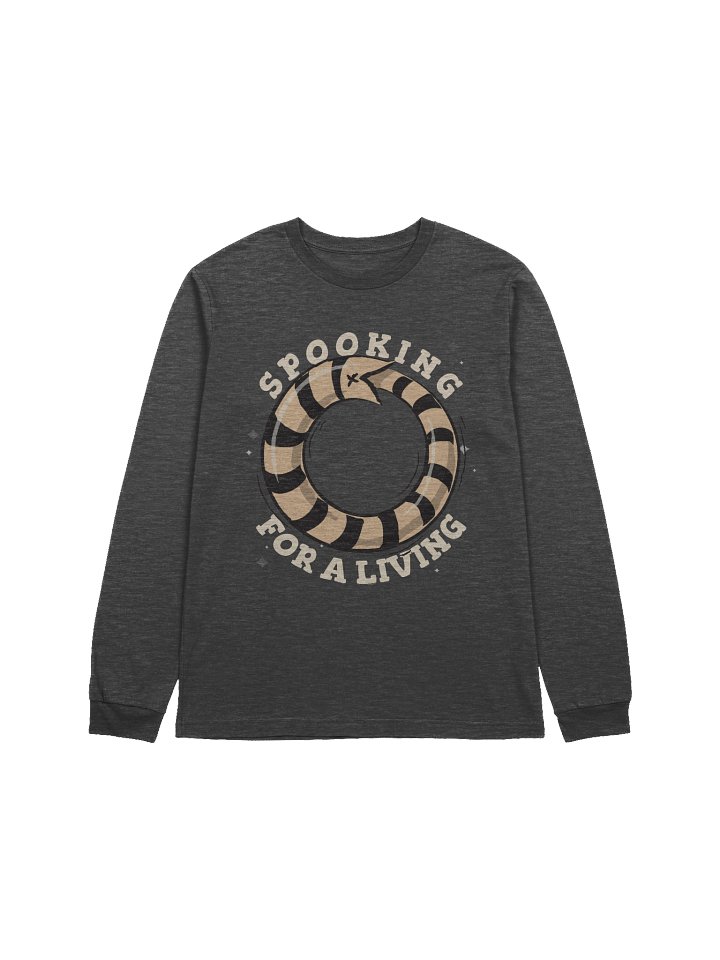 [UM Designs] Spooking For A Living - Unisex Long Sleeve Tee product image (1)