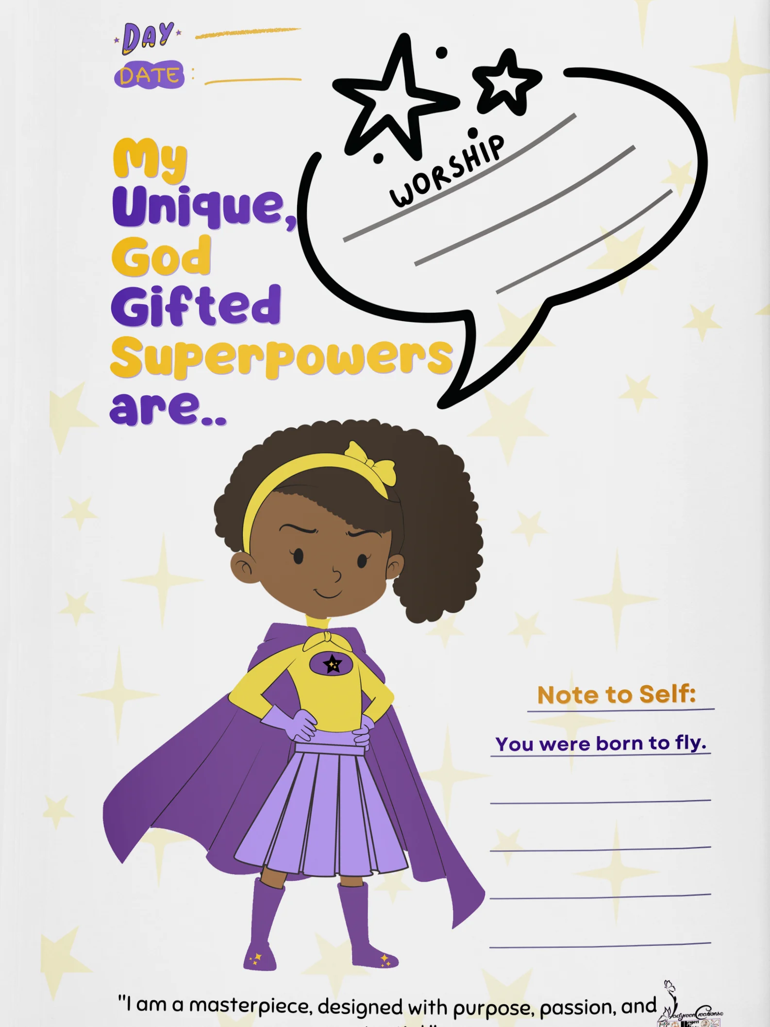Girls Interactive Christian Journal product image (12)