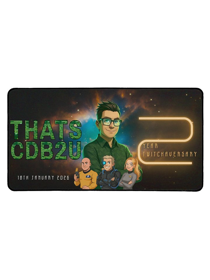 The Collective Must Grow – Twitchaversary Deskmat product image (1)