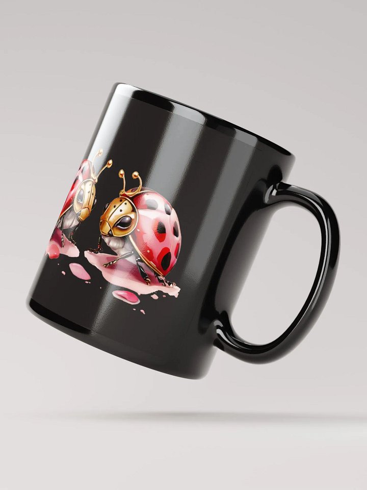 Brewed Happiness: Ladybug Love Coffee Mug product image (2)