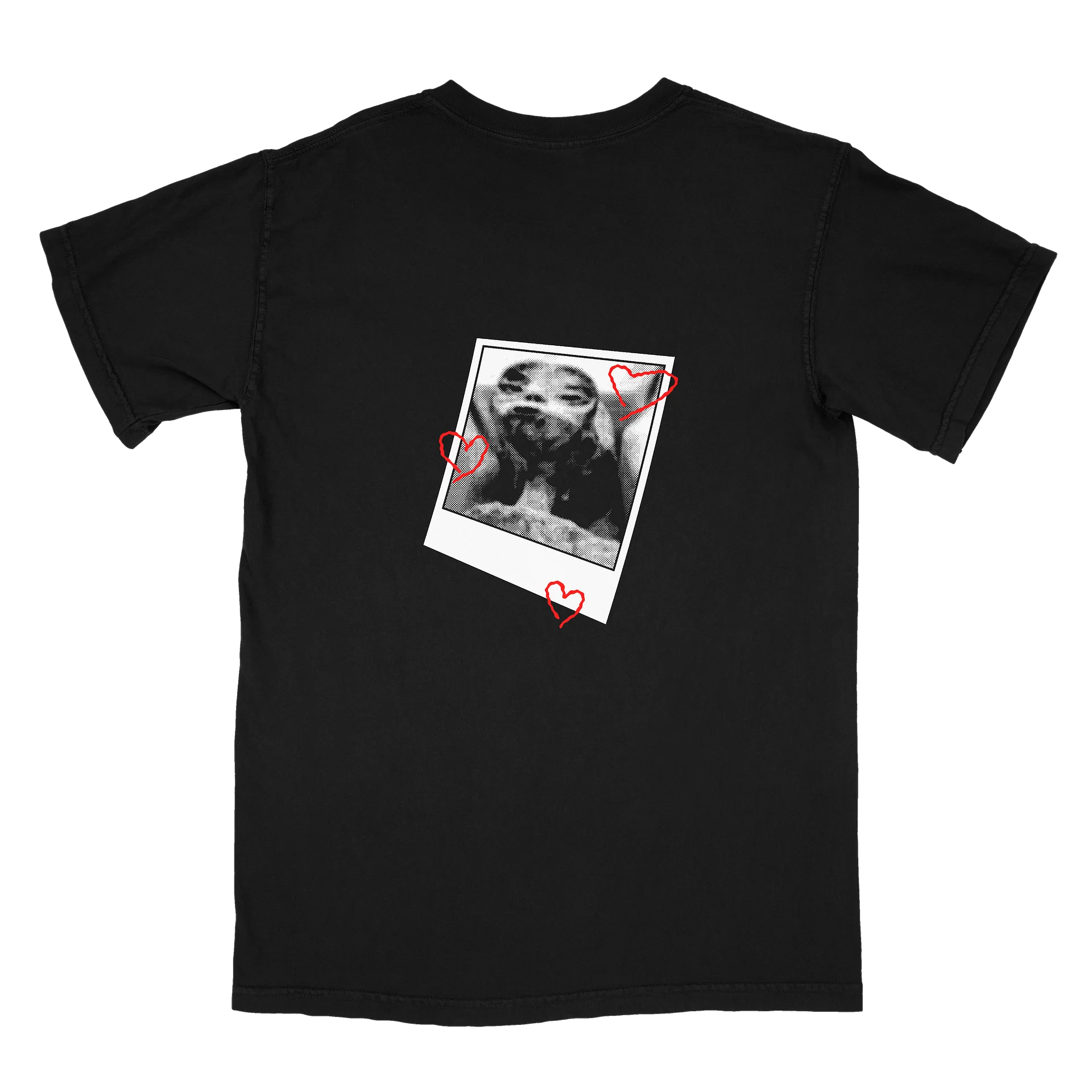 I'M SO FOR REAL T-SHIRT (BLACK) product image (2)