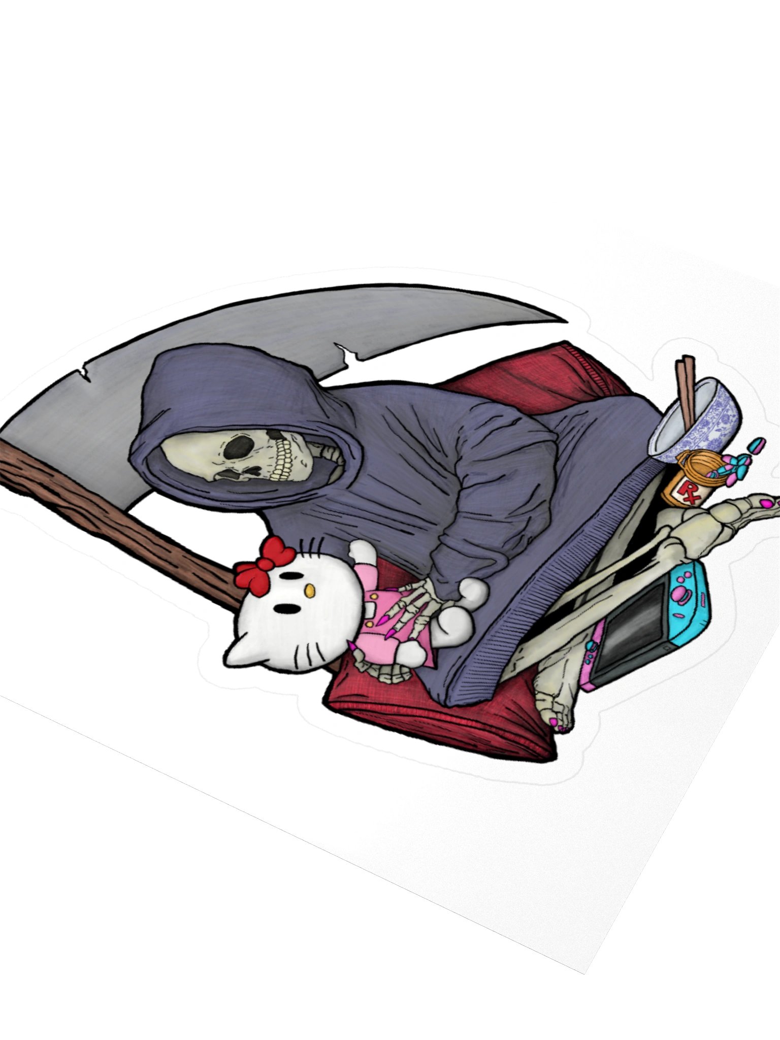 Hello Death Sticker product image (7)
