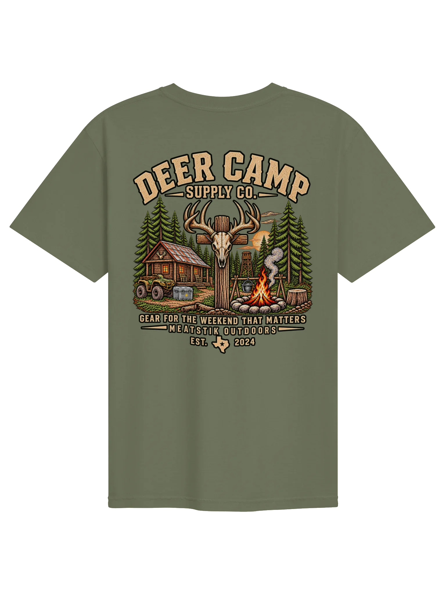 Deer Camp Supply Co. Comfort Colors Tee product image (27)