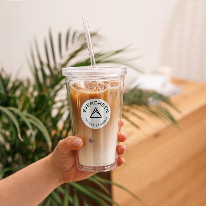 Brewista Basics | Clear Evergreen Tumbler product image (1)