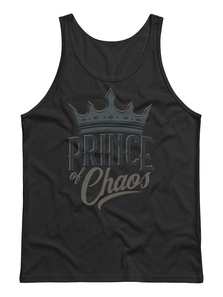 Prince of Chaos Tank (Gray Text) product image (2)