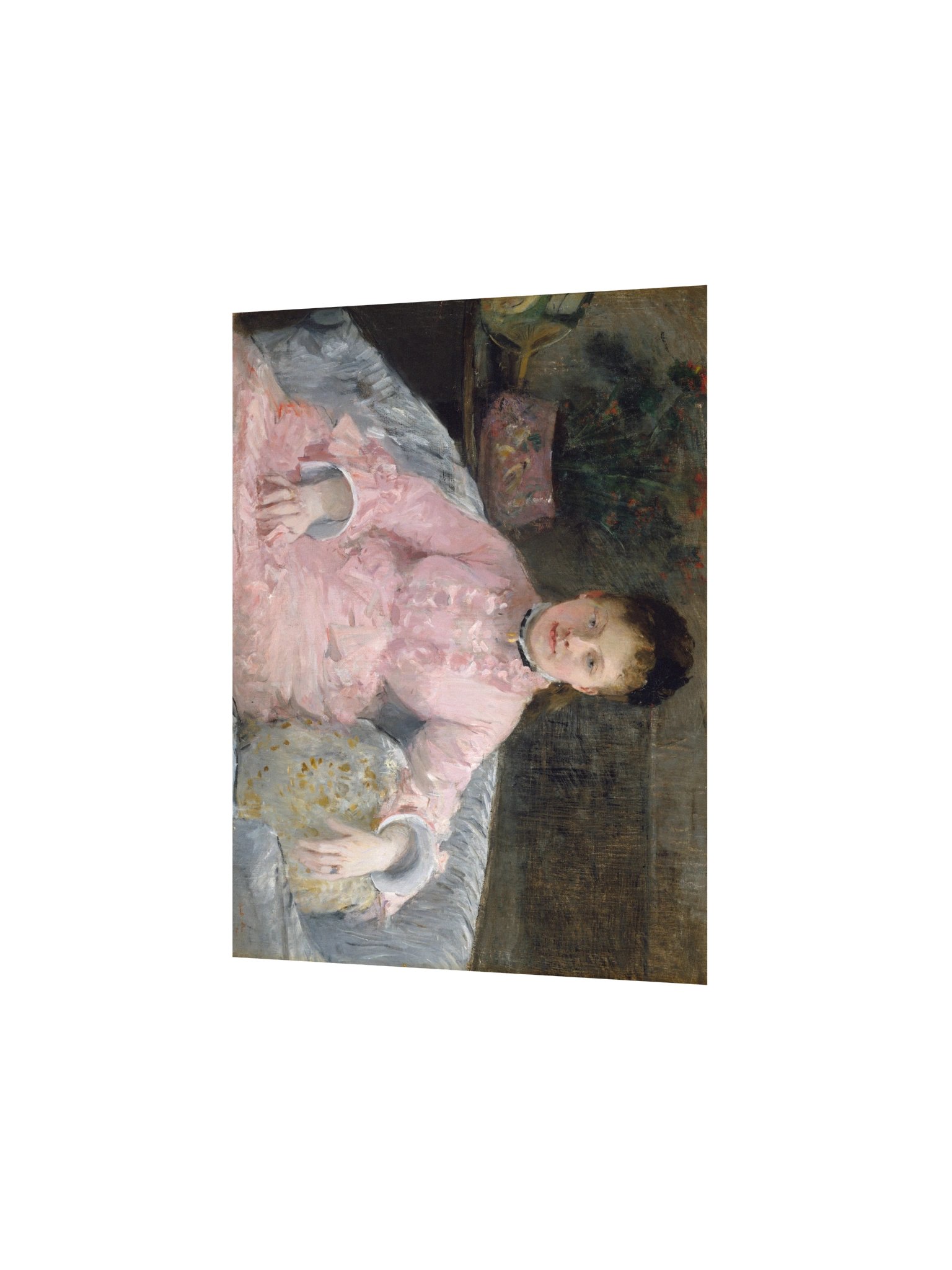 Morisot, The Pink Dress — Fine-Art Poster product image (3)