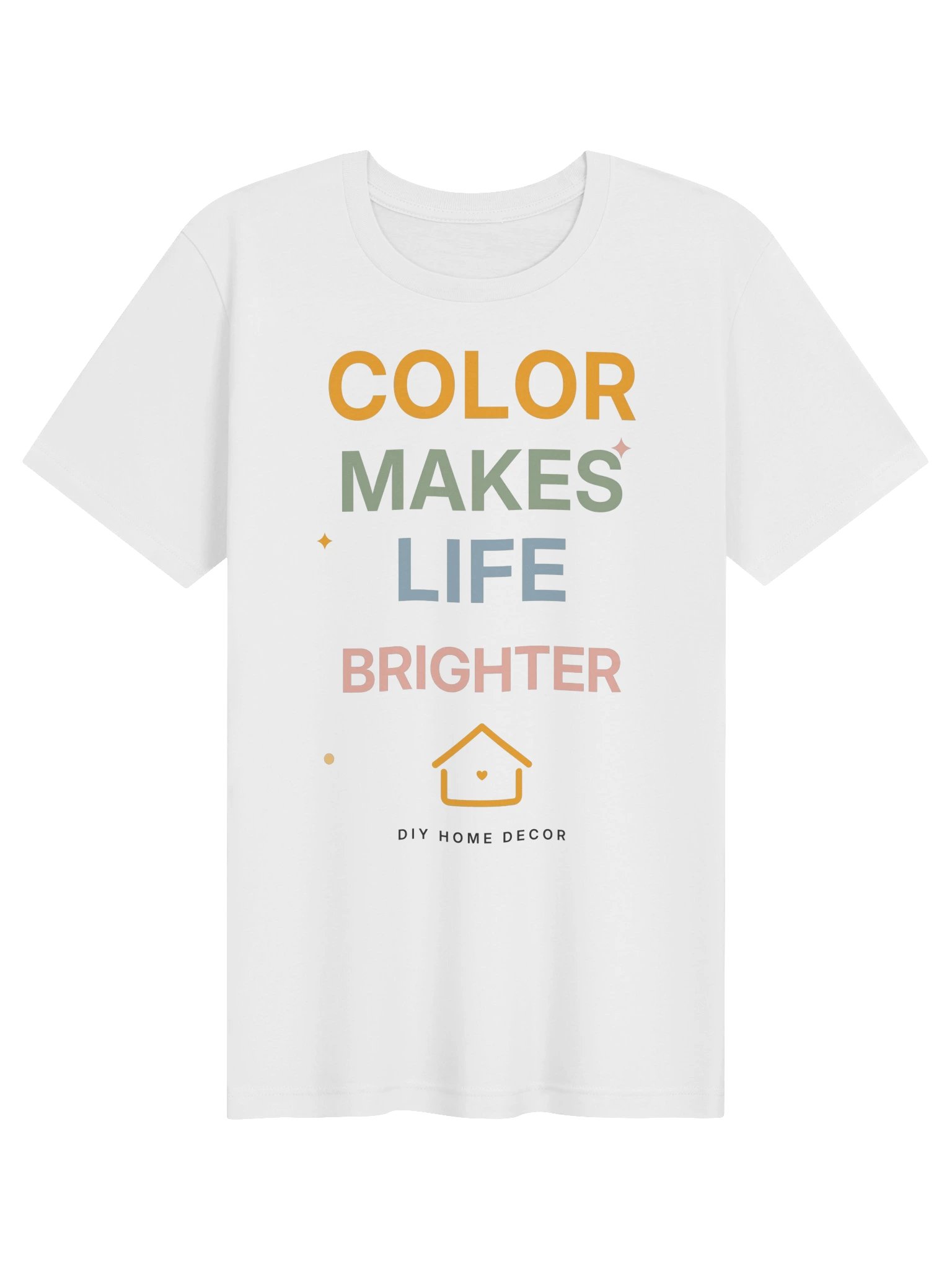 Color Makes Life Brighter Tee product image (1)