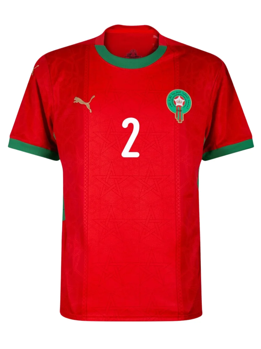 Achraf Hakimi #2 Morocco World Cup 2026 Jersey | Atlas Lions Edition product image (2)