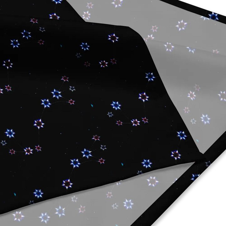 Scorpius Flower Constellation Bandanna product image (4)