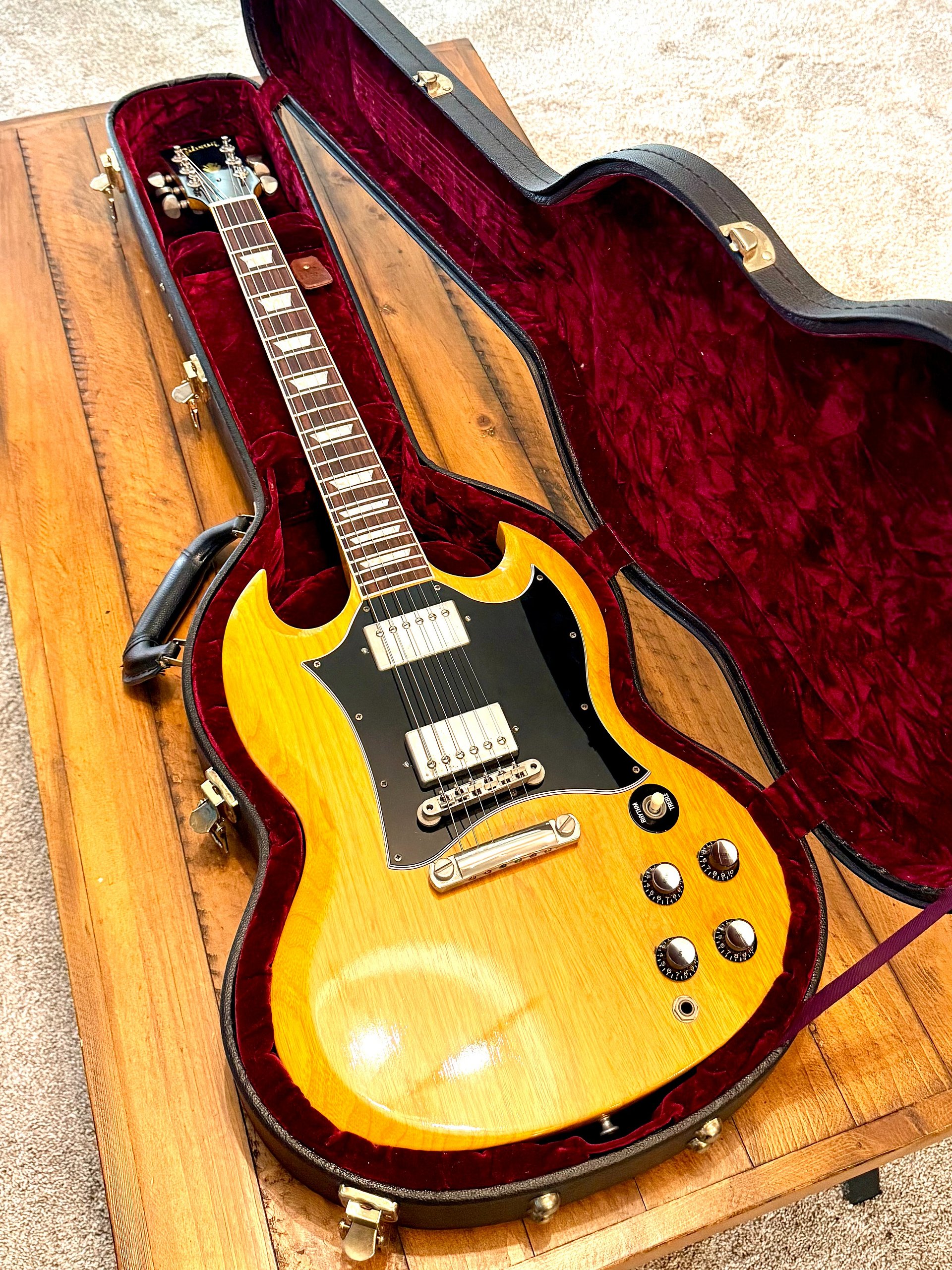 2001 Gibson SG Standard "KORINA BLONDE" (CUSTOM SHOP) + OHSC product image (1)