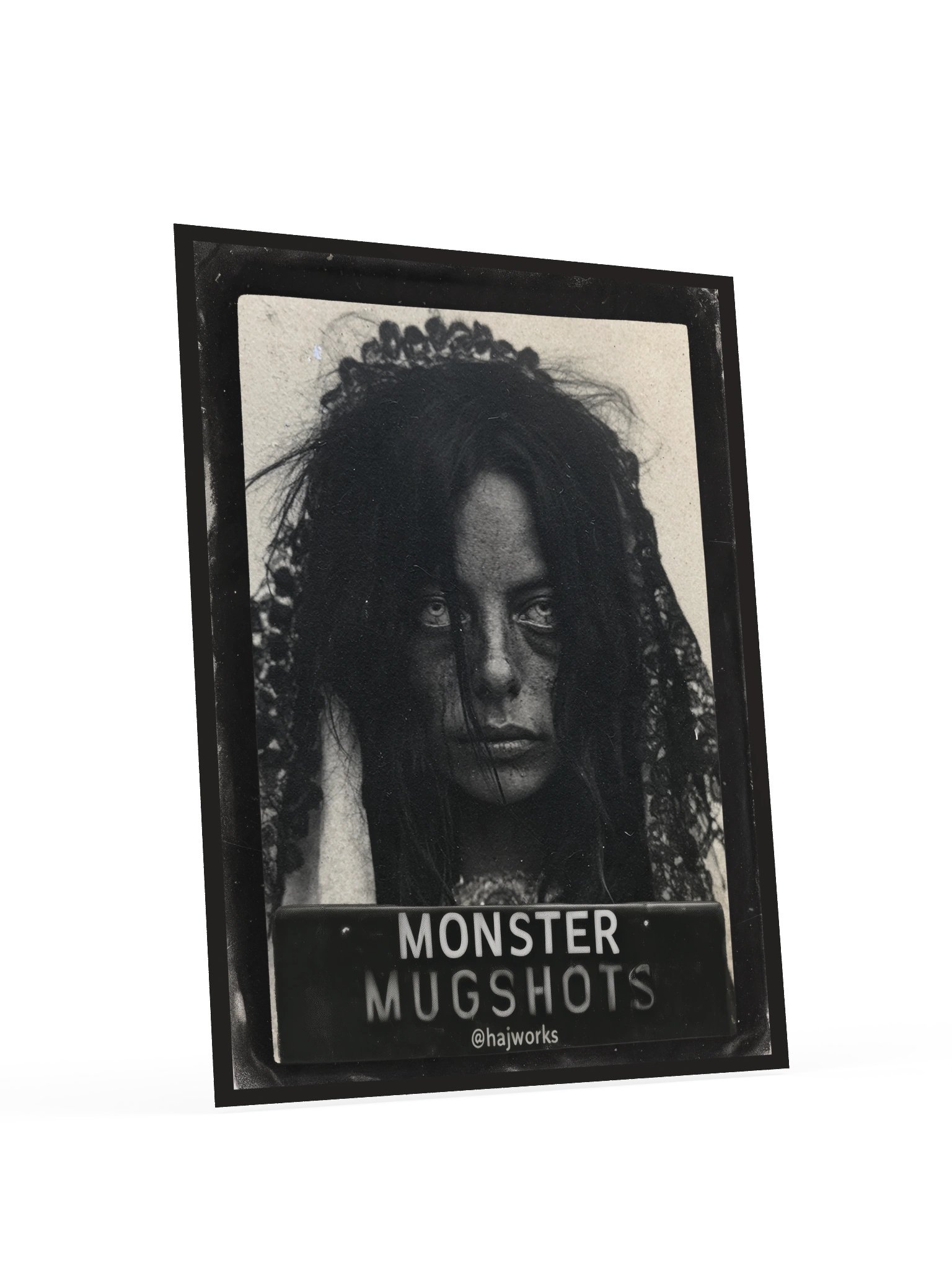 Monster Mugshots No. 007 — Matte Art Print product image (4)