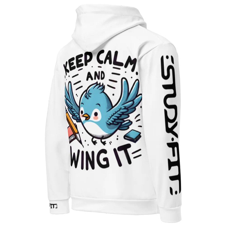 Keep Calm And Wing It - Recycled Hoodie product image (1)