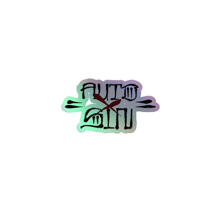 Auto Sin Sticker product image (1)