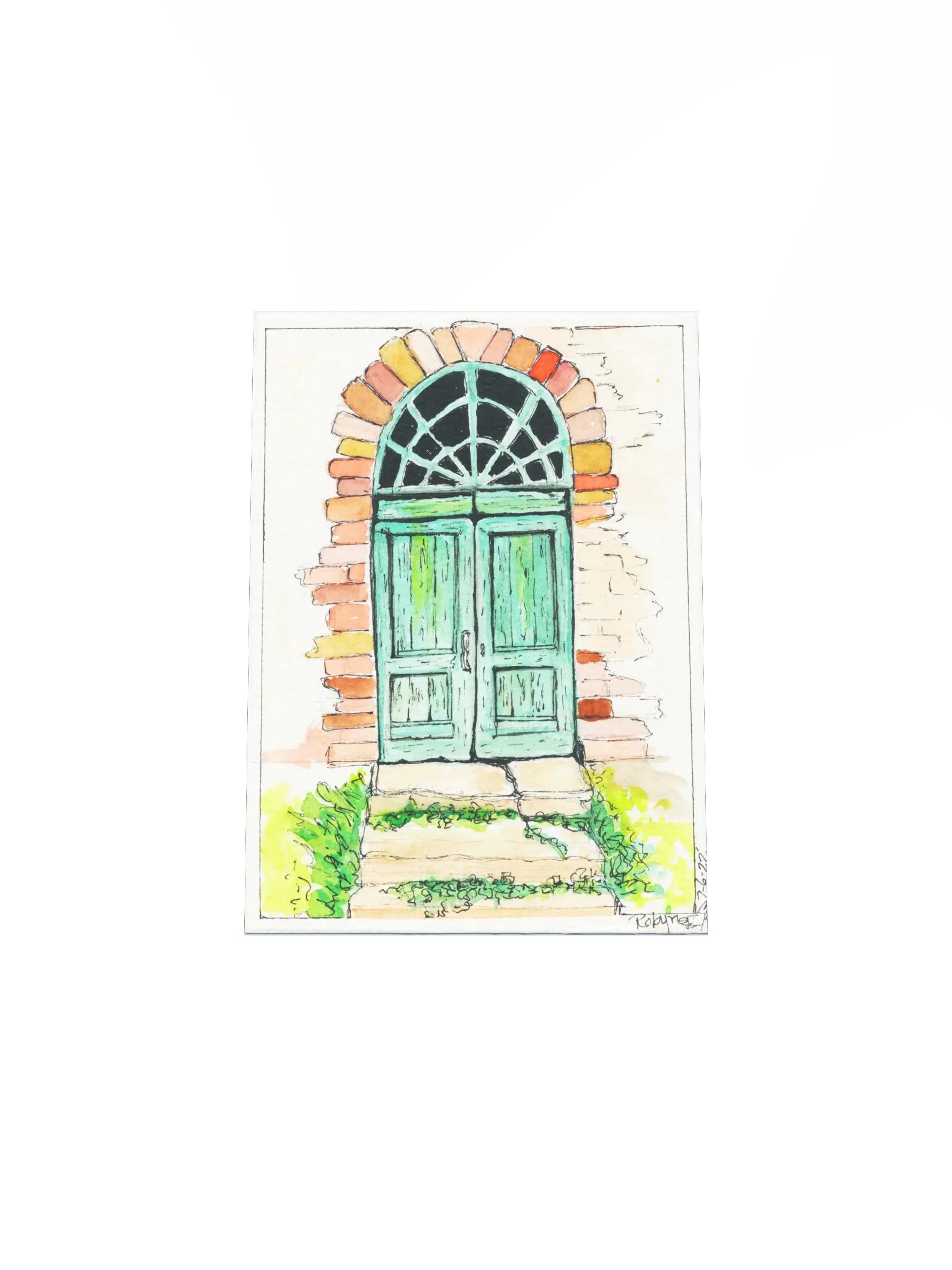 Double Door Arch Print product image (4)