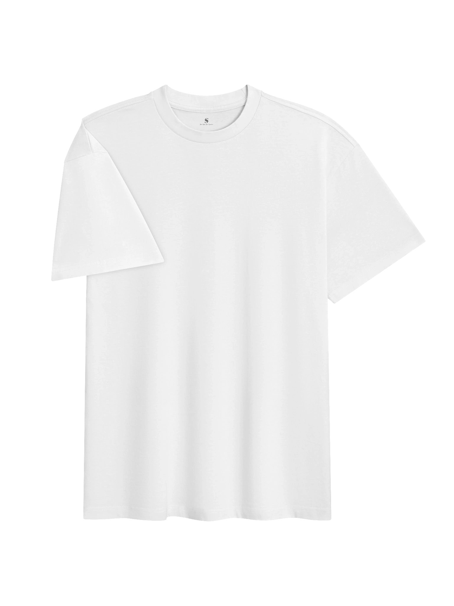 Signature Ink Black Oversized Box Tee product image (7)