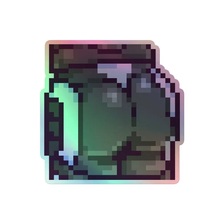 Holo Pixel Undersuit Sticker product image (2)