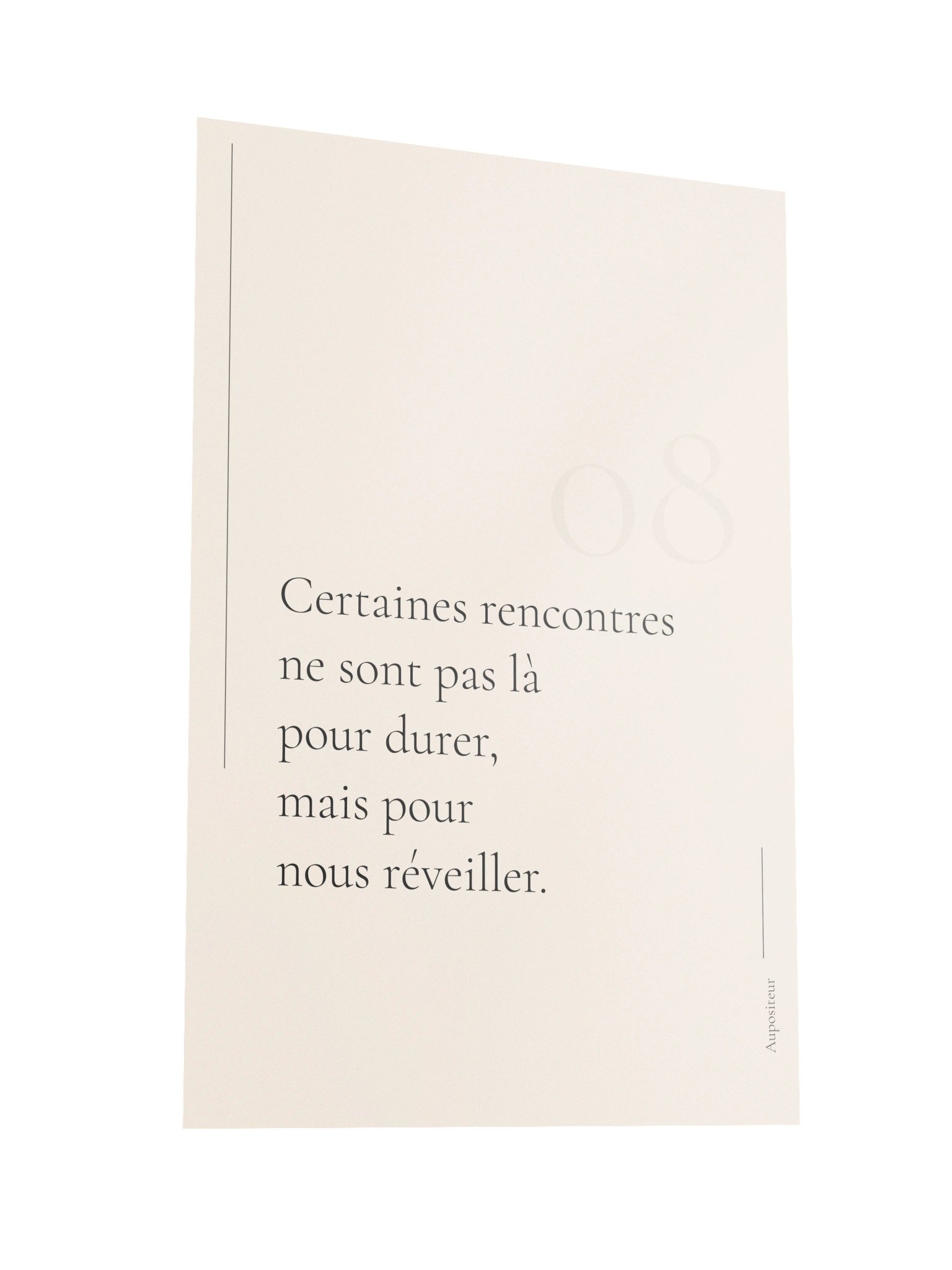 Certaines rencontres — Affiche product image (5)