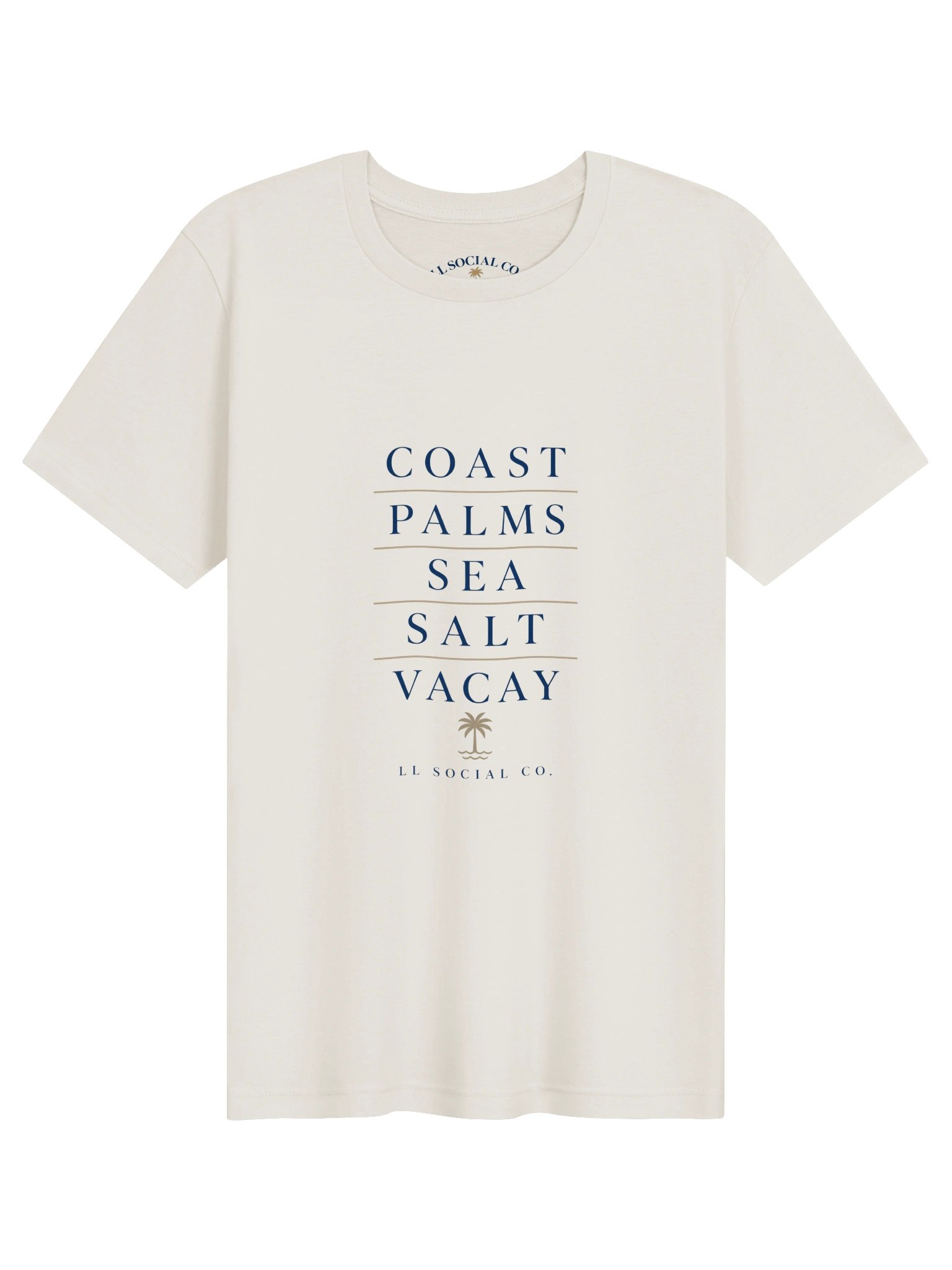 Coast Palms Sea Salt Vacay - Unisex Resort Tee product image (1)