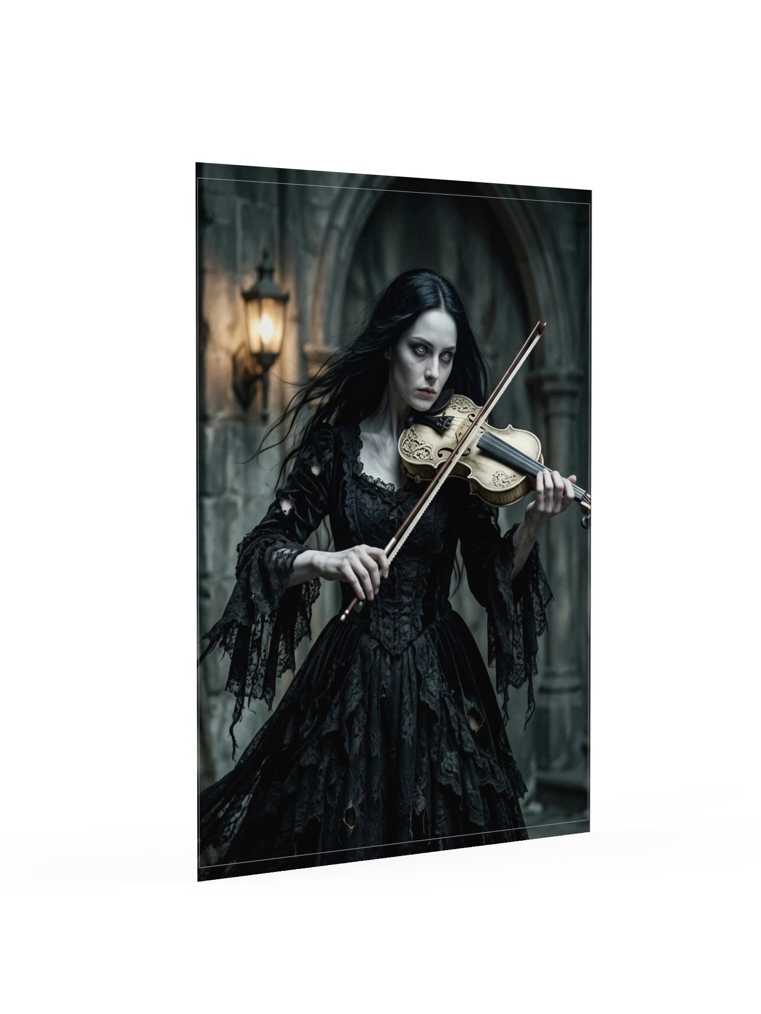 The Thirteenth Bell — II. Corridor of Echoes (300 DPI Museum Matte Print) product image (2)