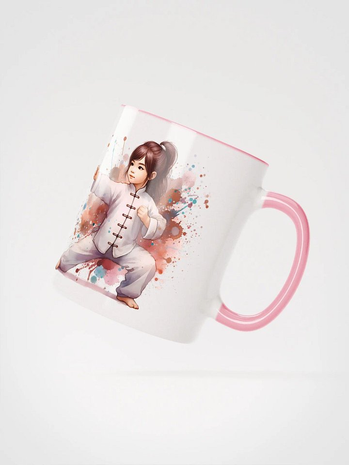 Tai Chi Kung Fu Girl Ceramic Mug product image (2)
