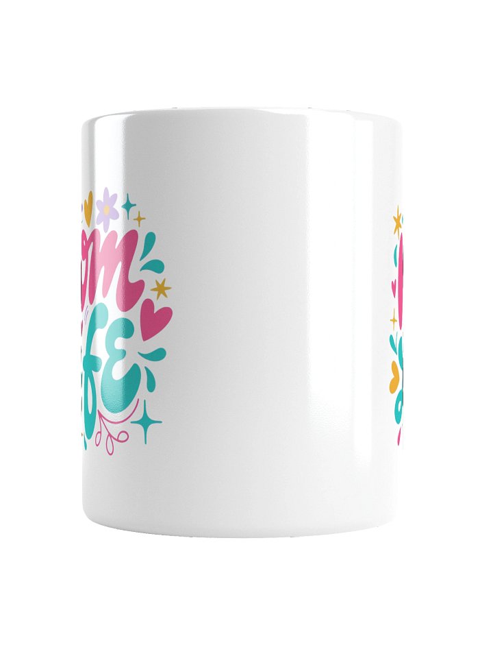 Funny Mom Life Colorful Coffee Mug product image (2)