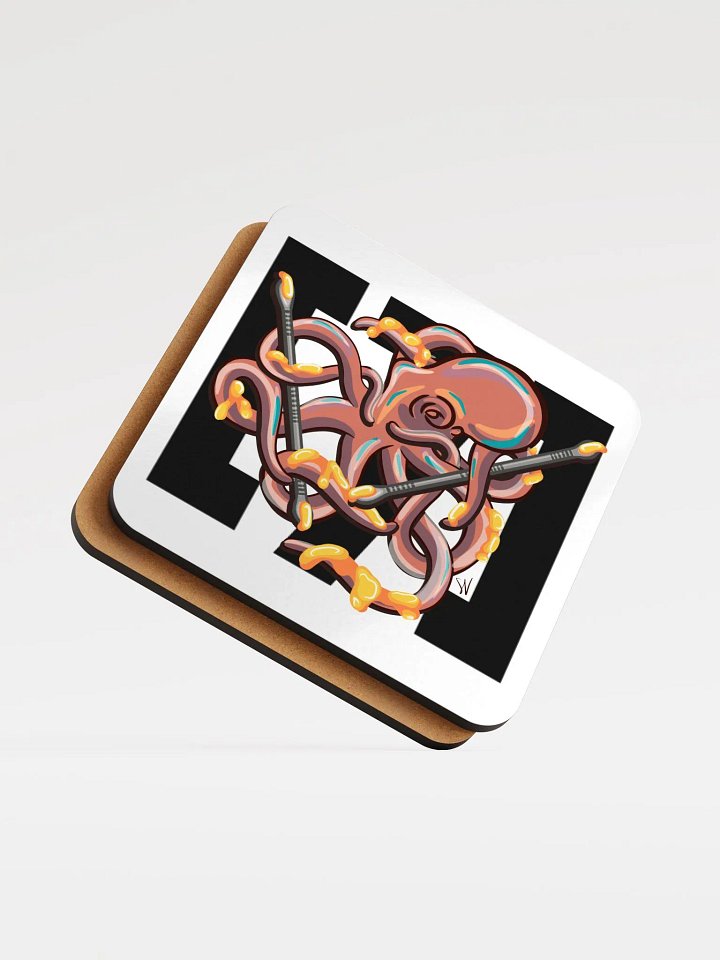 ASolid7 Dabbing Septopus Single Dab Coaster product image (2)