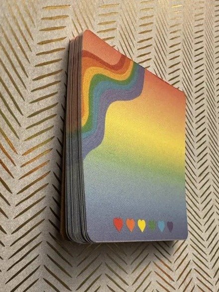 Rainbow Memo Pad 3x3inch product image (7)