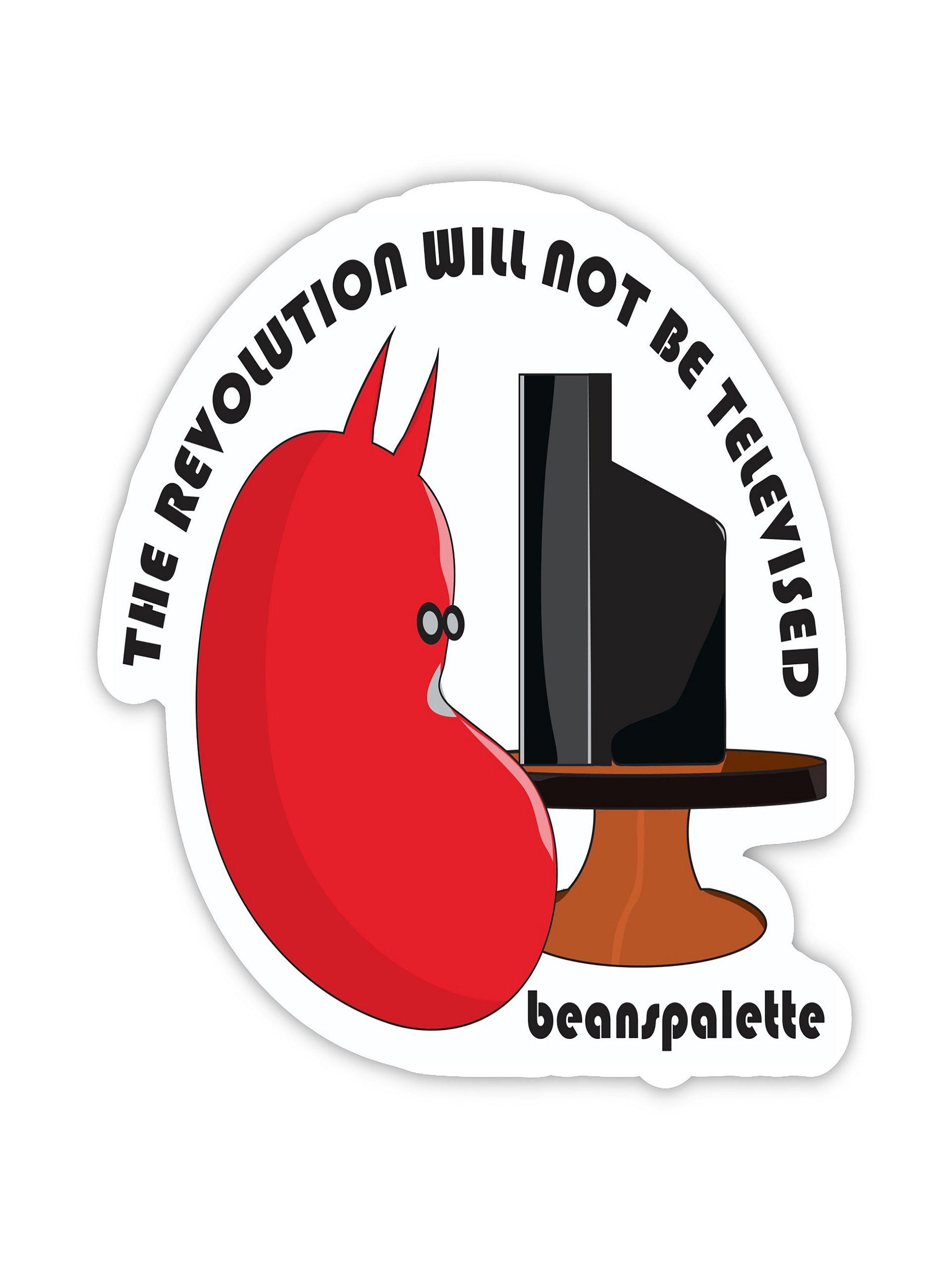 Televised Revolution Sticker product image (1)