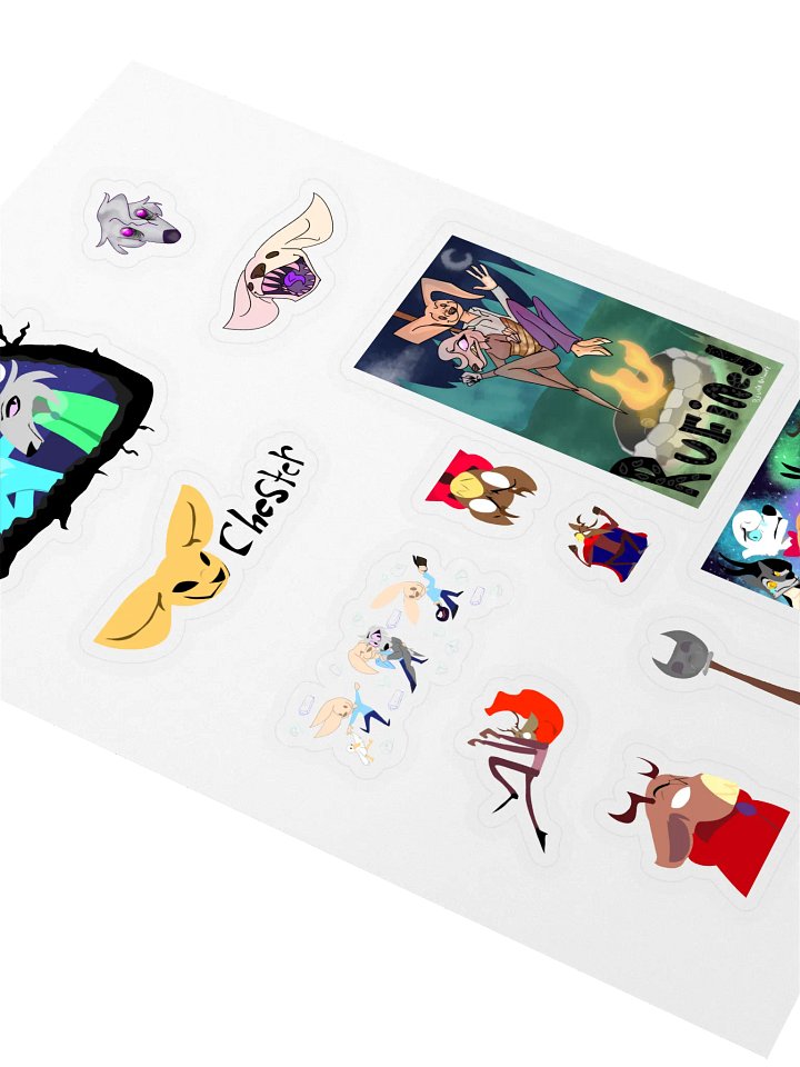 Rueined season 1: Sticker Set product image (2)