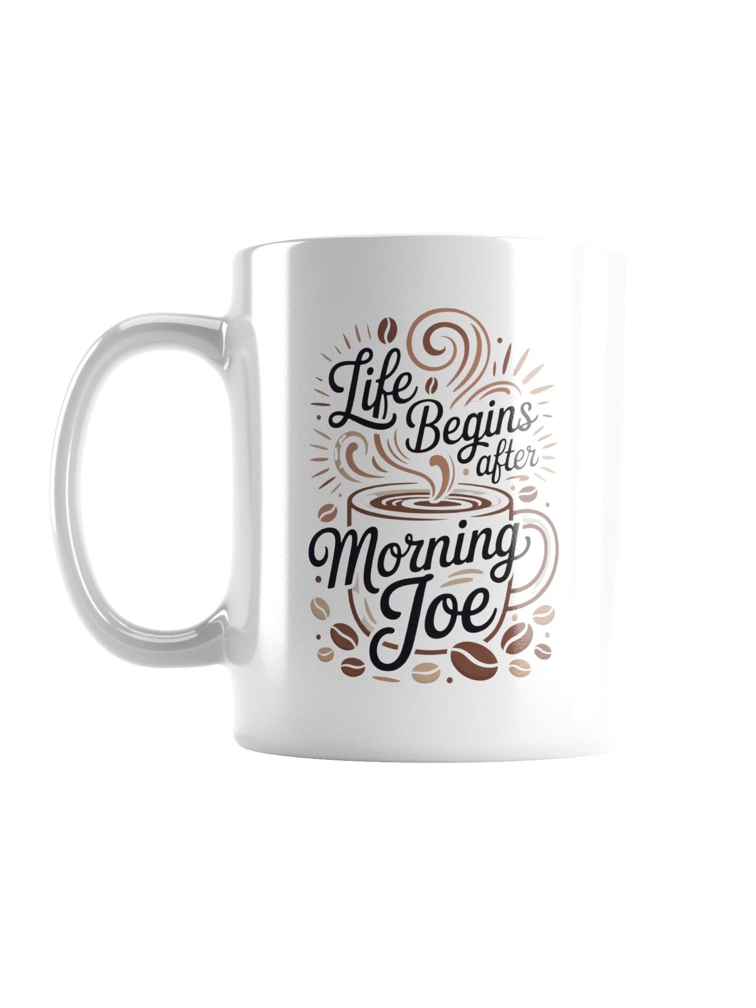 Life Begins After Morning Joe Coffee Mug – Cozy Design for Coffee Enthusiasts product image (3)