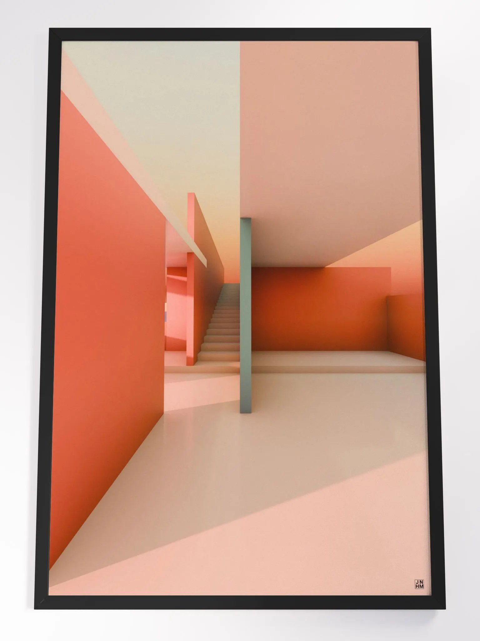 Architectural Landscape - Summer Pastel 03 24"x36" product image (5)