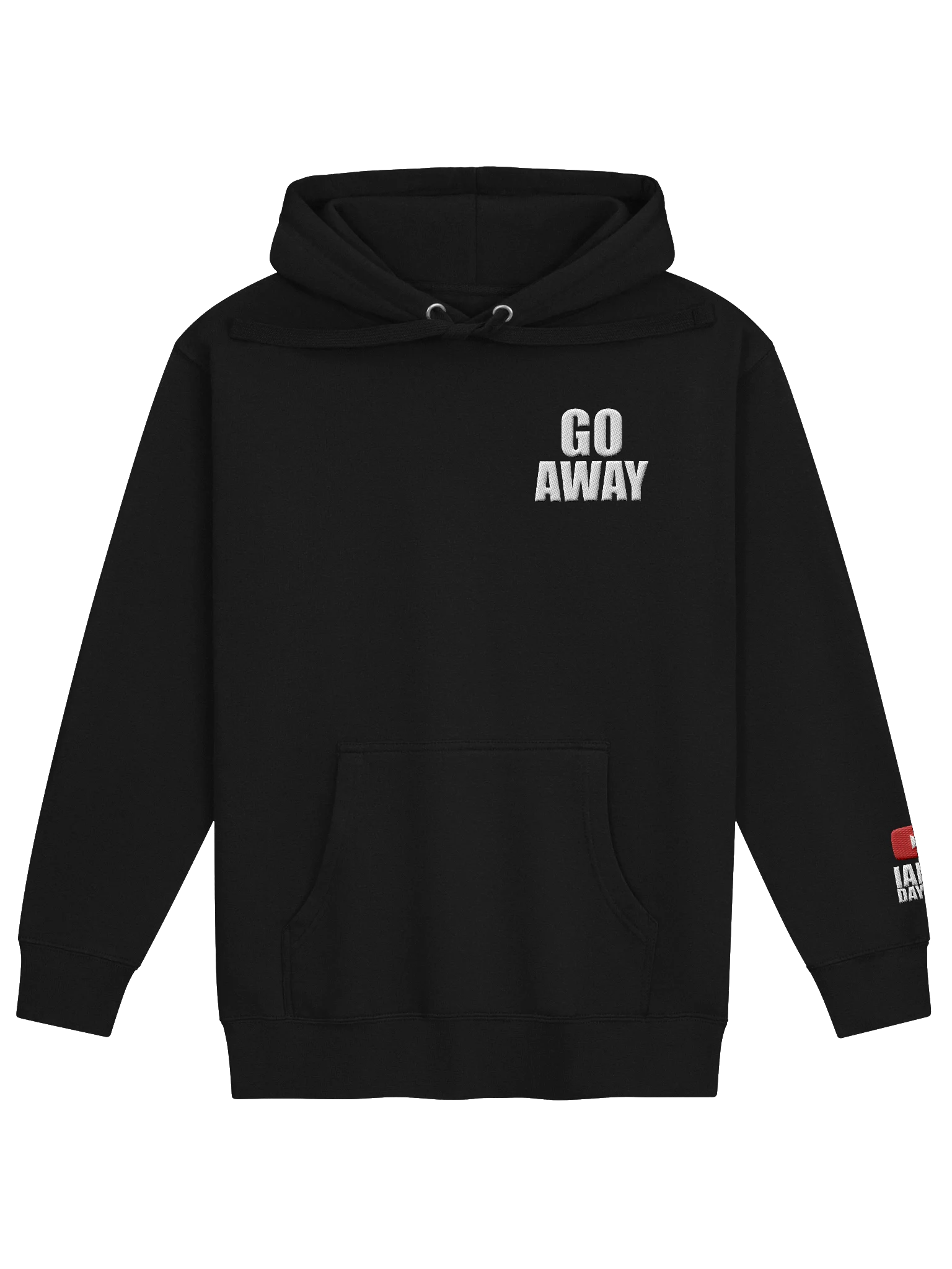 Go Away Hoodie - Embroidered product image (9)