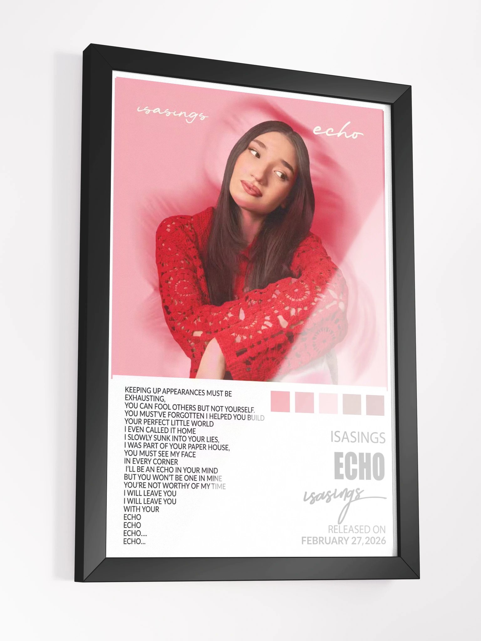 echo framed matte poster product image (3)