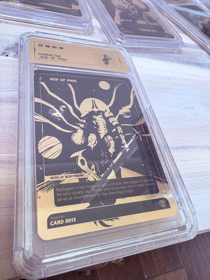 GOLD God of Pain Card product image (1)