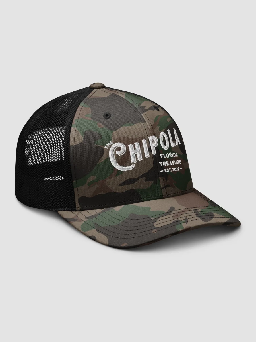 The Chipola Camouflage Trucker Hat product image (3)