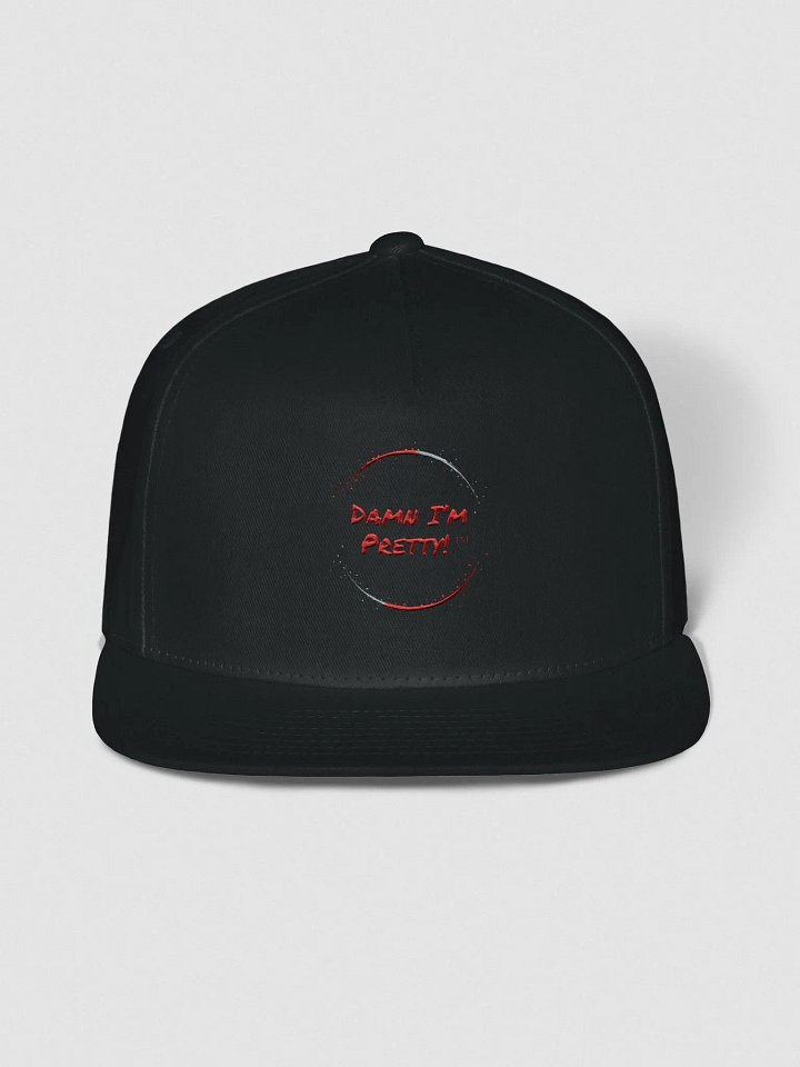 Damn I'm Pretty Cap - RED Lettering w/ Circle (Unisex) product image (1)