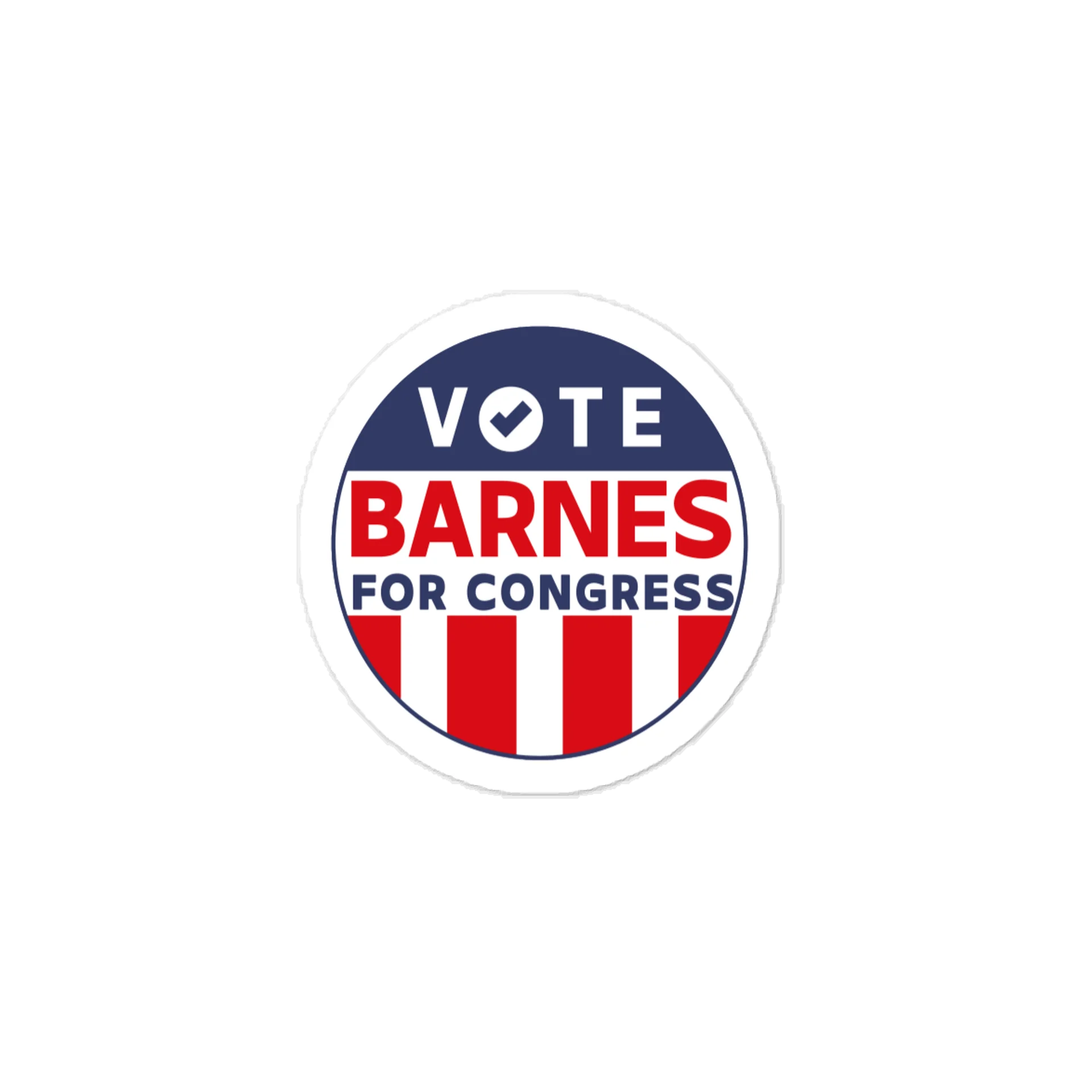 Congressman Barnes - Decal product image (1)