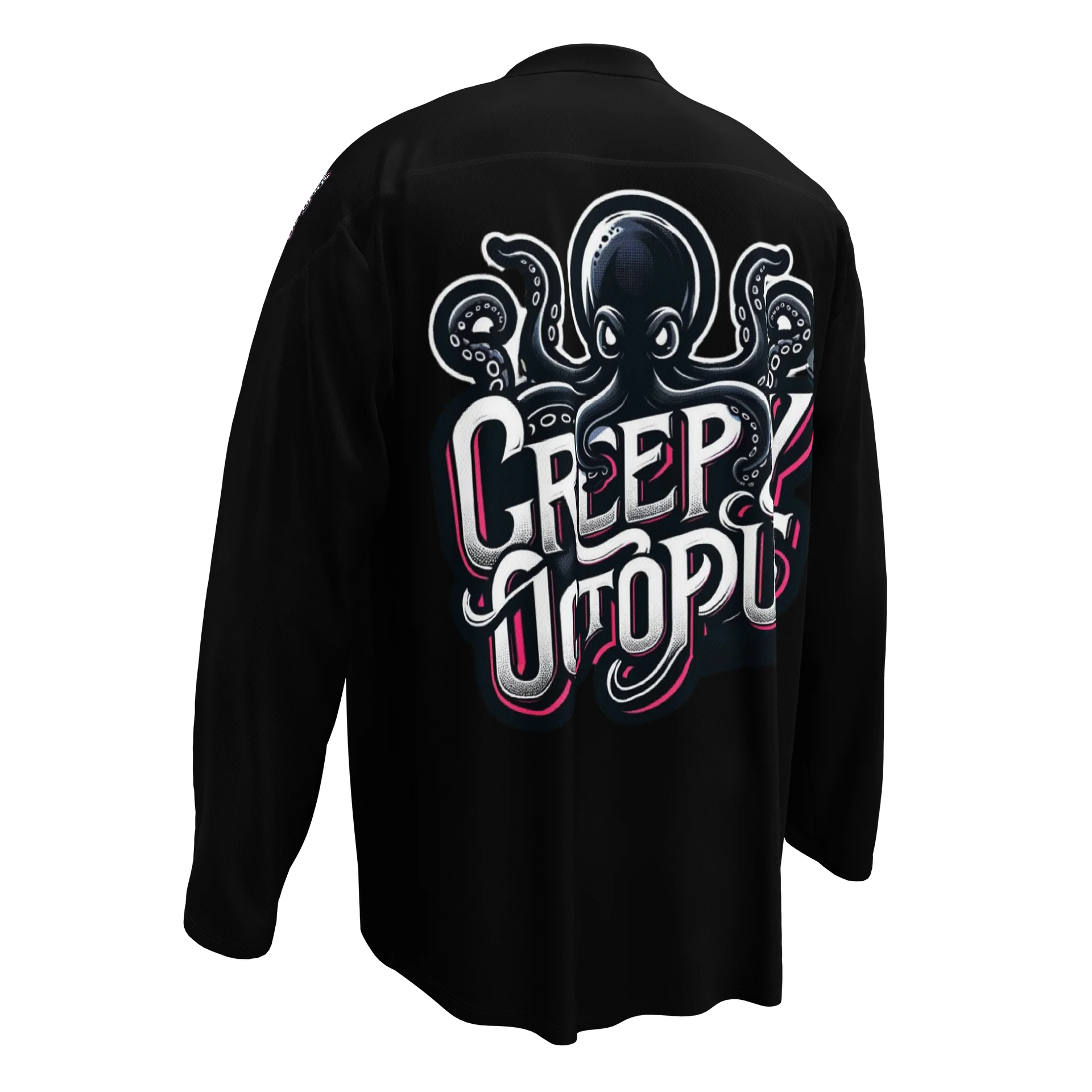 LIMITED EDITION - CNX Core All-over print Unisex Long Sleeve Tee — Creepy Octopus 002 product image (4)