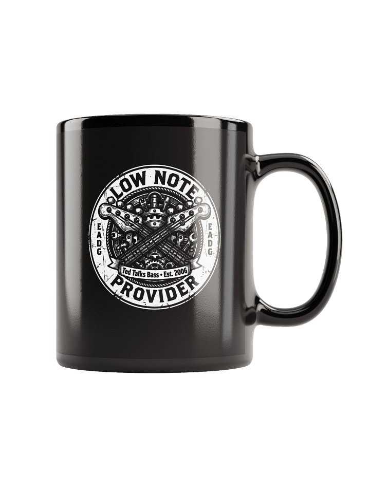 Low Note Provider™ Mug – Bass Player Work Ethic (11oz / 15oz) product image (1)