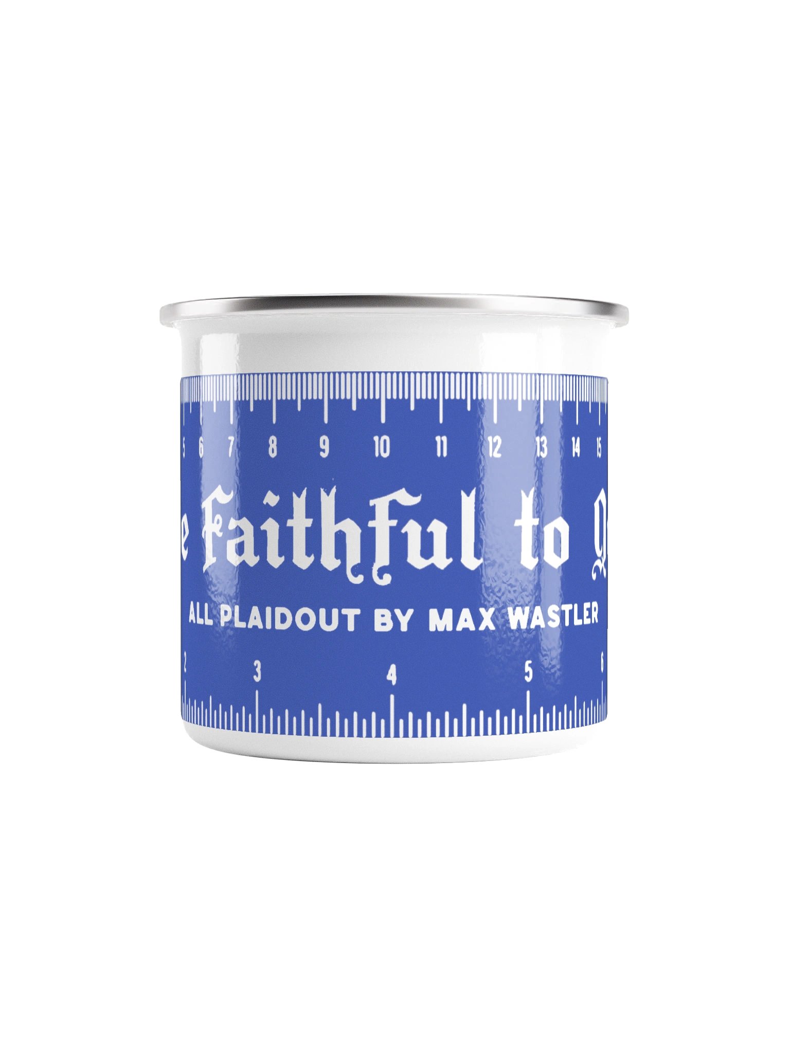 Ruler Mug in Blueprint product image (2)